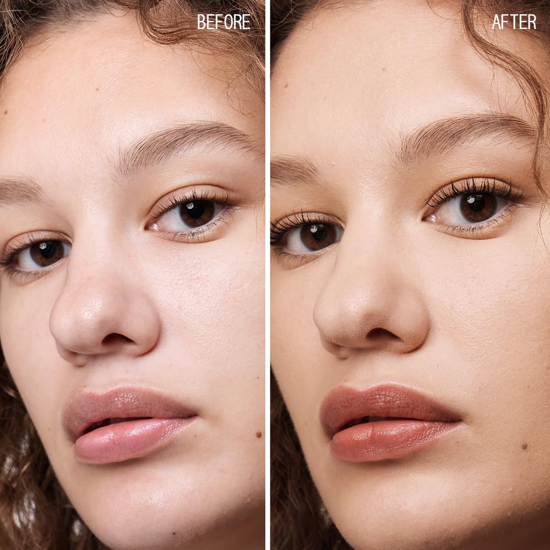 About-face The Performer olive to neutral swatches across diverse skin tones.
