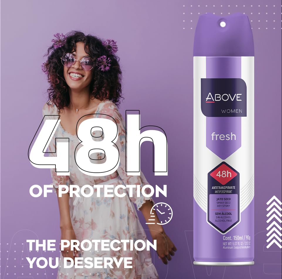 ABOVE Fresh on a dresser with other products in daily routine