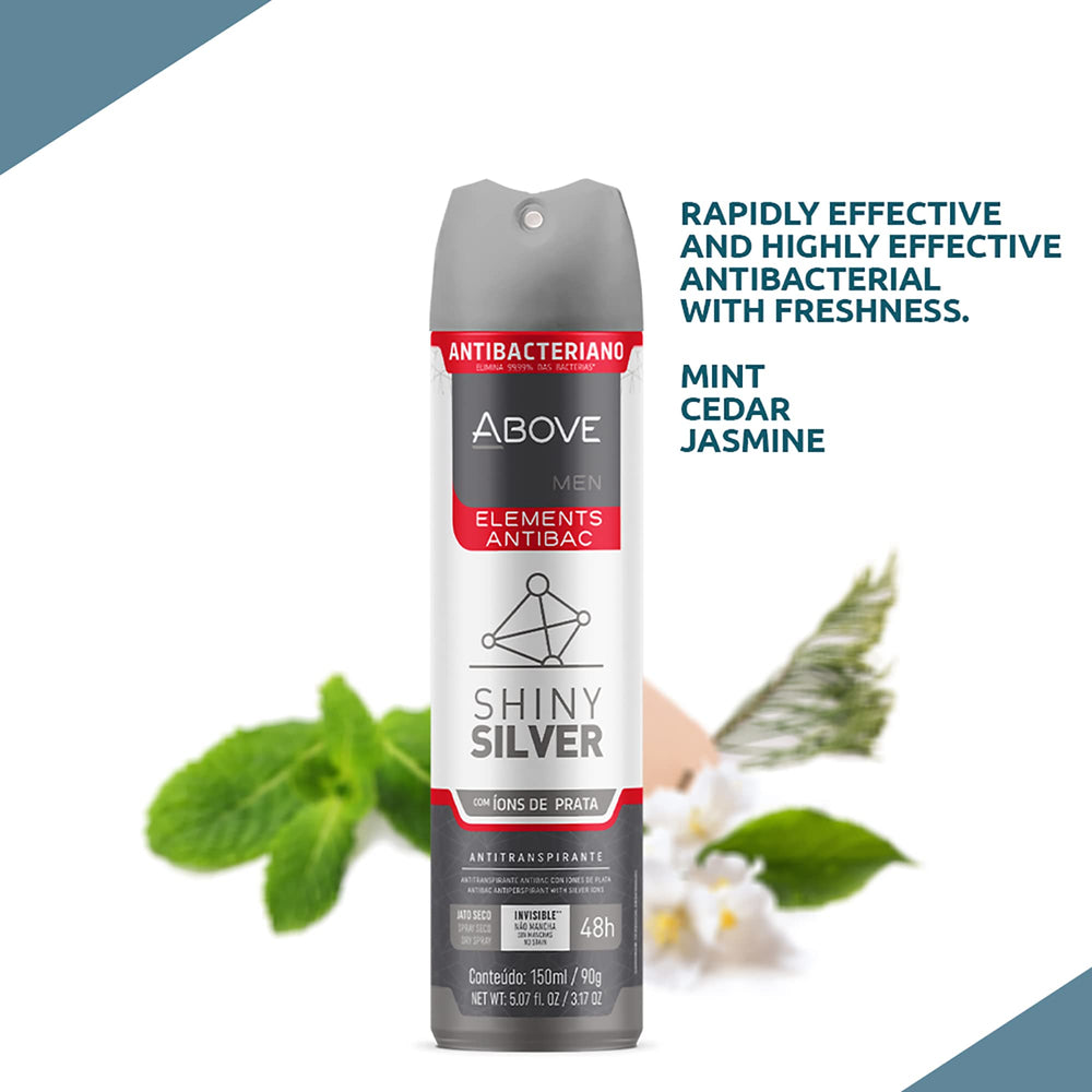 ABOVE jasmine-mint scent note envelops daily moments with light, uplifting fragrance.