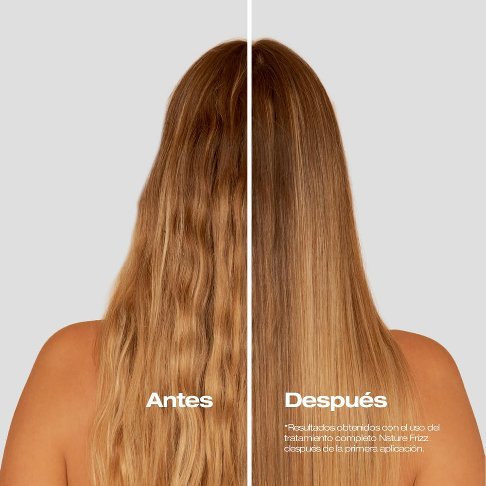 abril et nature hair looks smooth and shiny after treatment