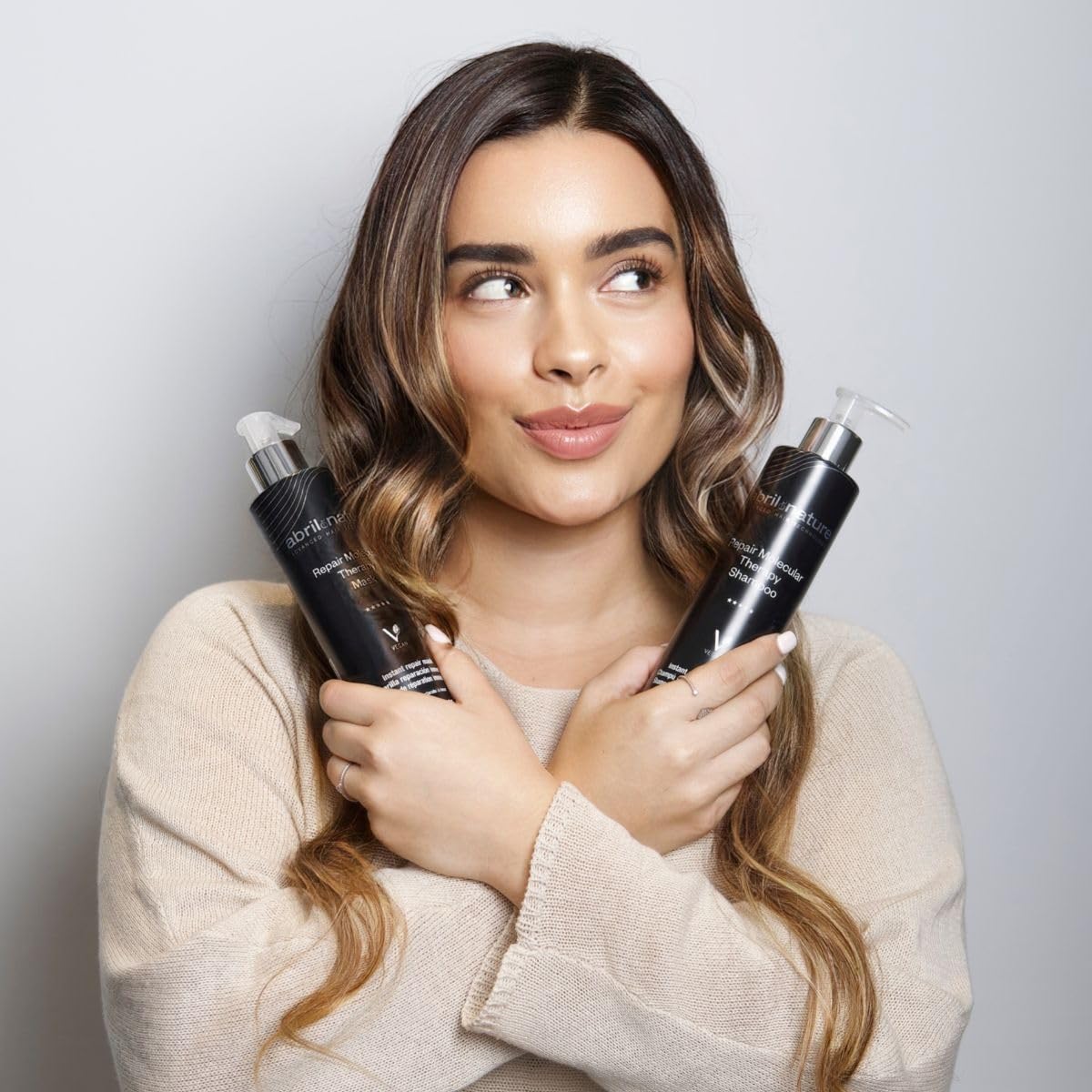 abril et nature Professional Repair Set packaging showcases professional-grade system