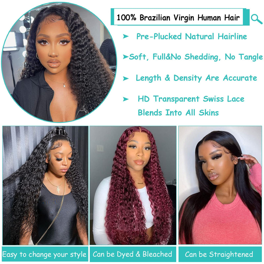 ABSFWIW Baby hairs and pre-plucked lace for seamless edges.