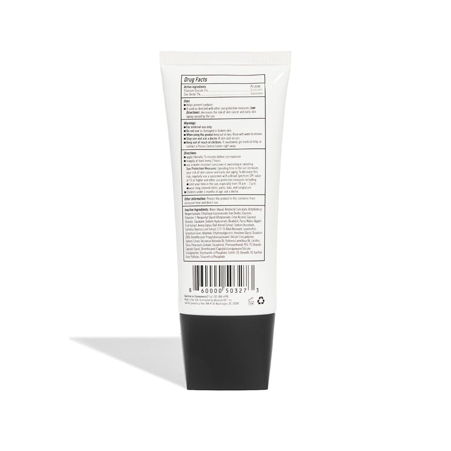 AbsoluteJOI tinted cream on skin demonstrates blue light blocking benefits