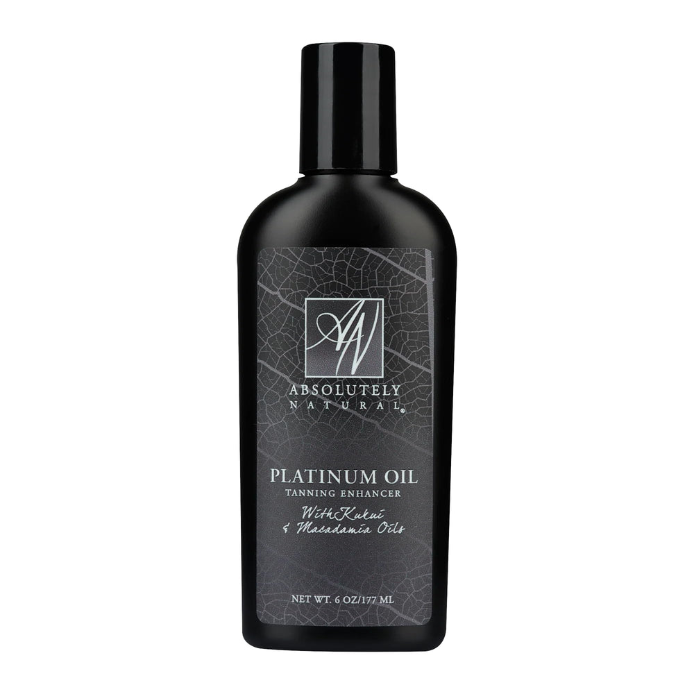Absolutely Natural tanning oil bottle pour for easy, bronzed application.