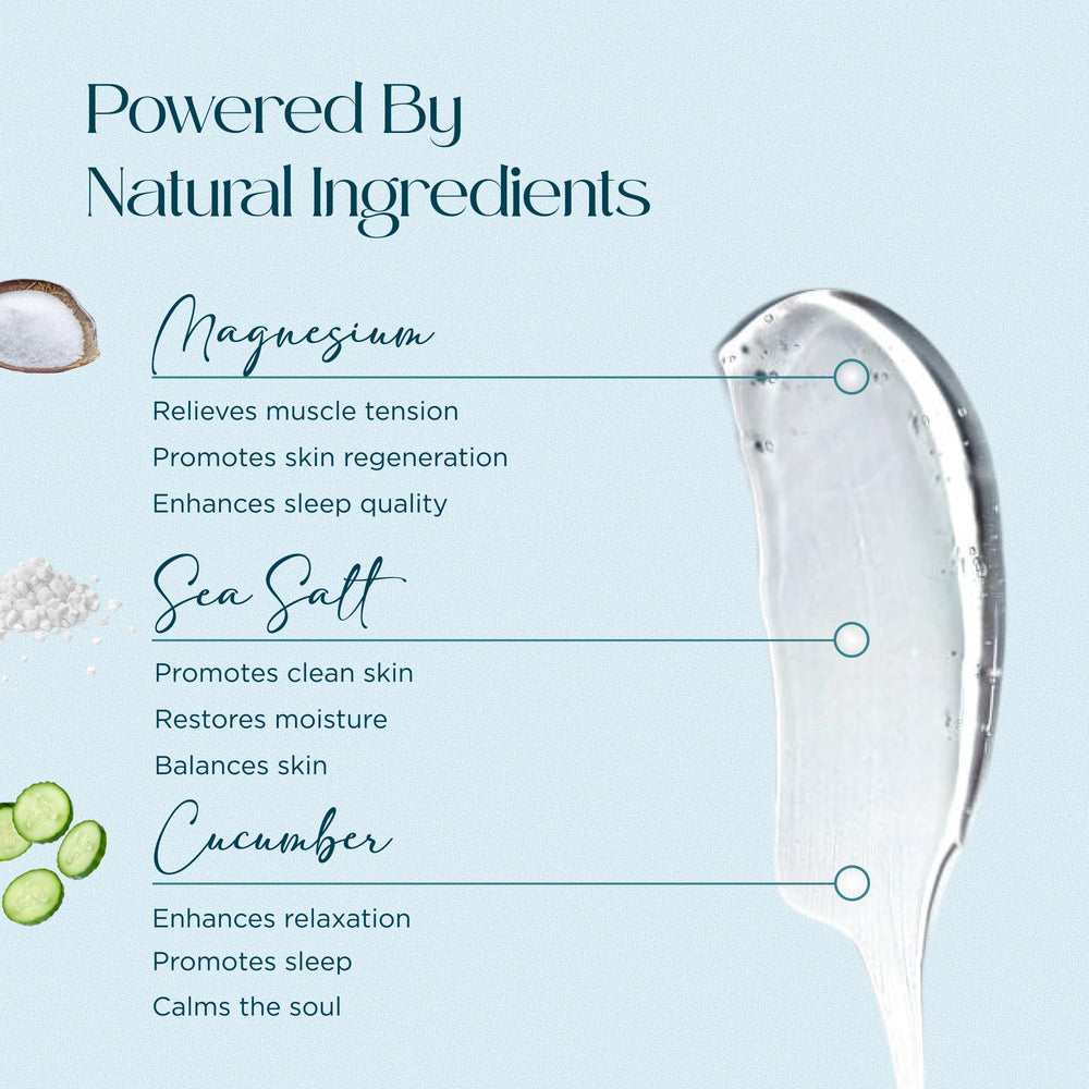Abundant Natural Health Ocean Soothe Shampoo foam-lather texture on hair.