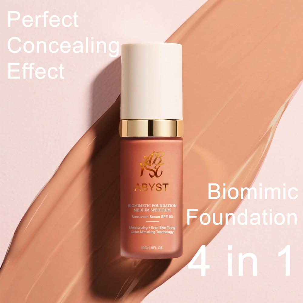 ABYST erases imperfections for a smoother complexion