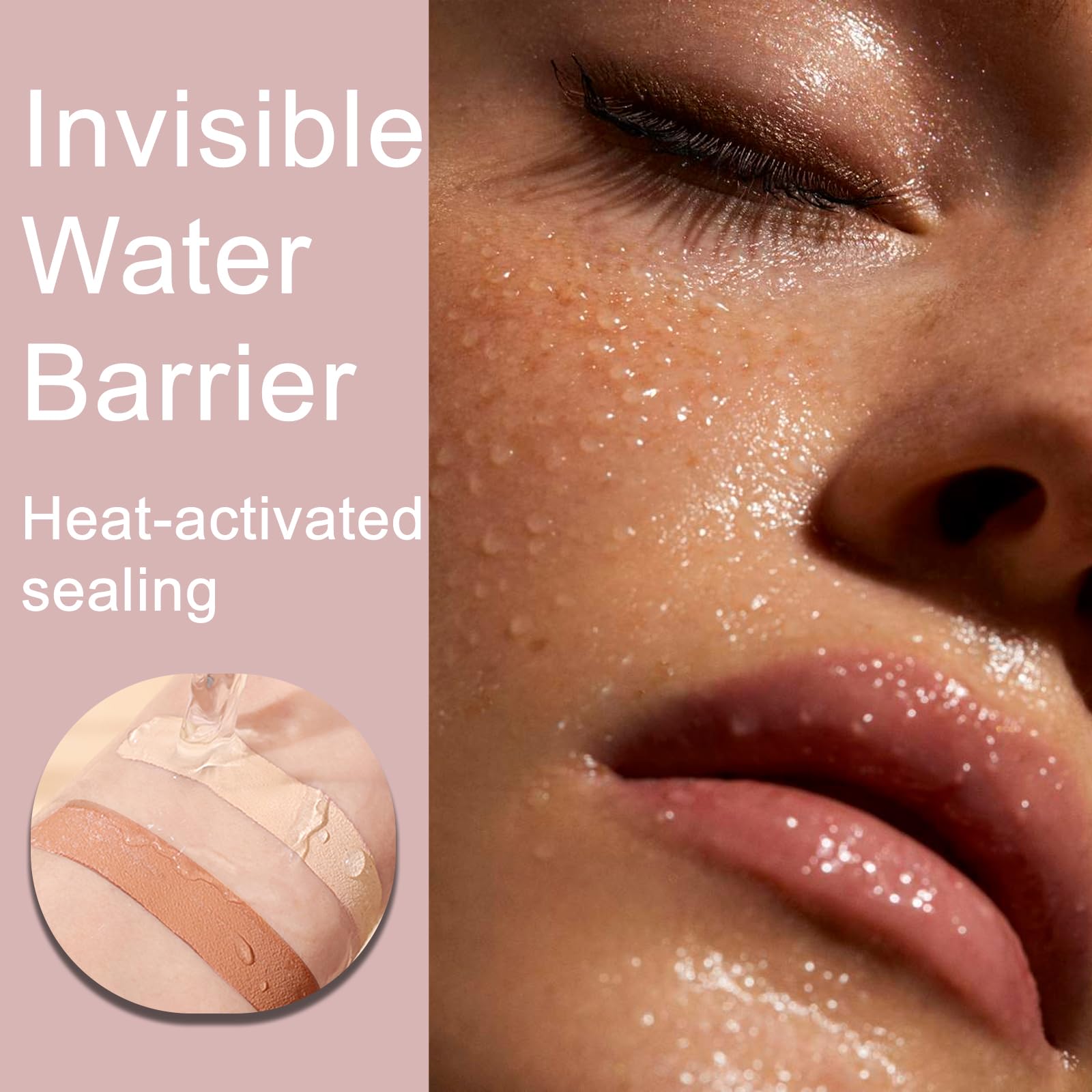 ABYST concealer on the face showing smooth blending and natural finish
