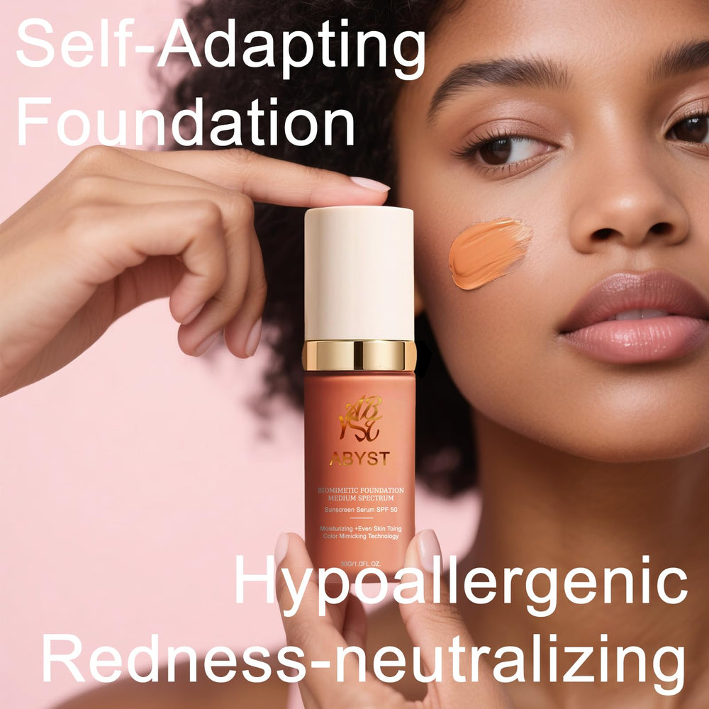 ABYST 4-in-1 concealer texture demonstrating water-resistant wear for long-lasting results