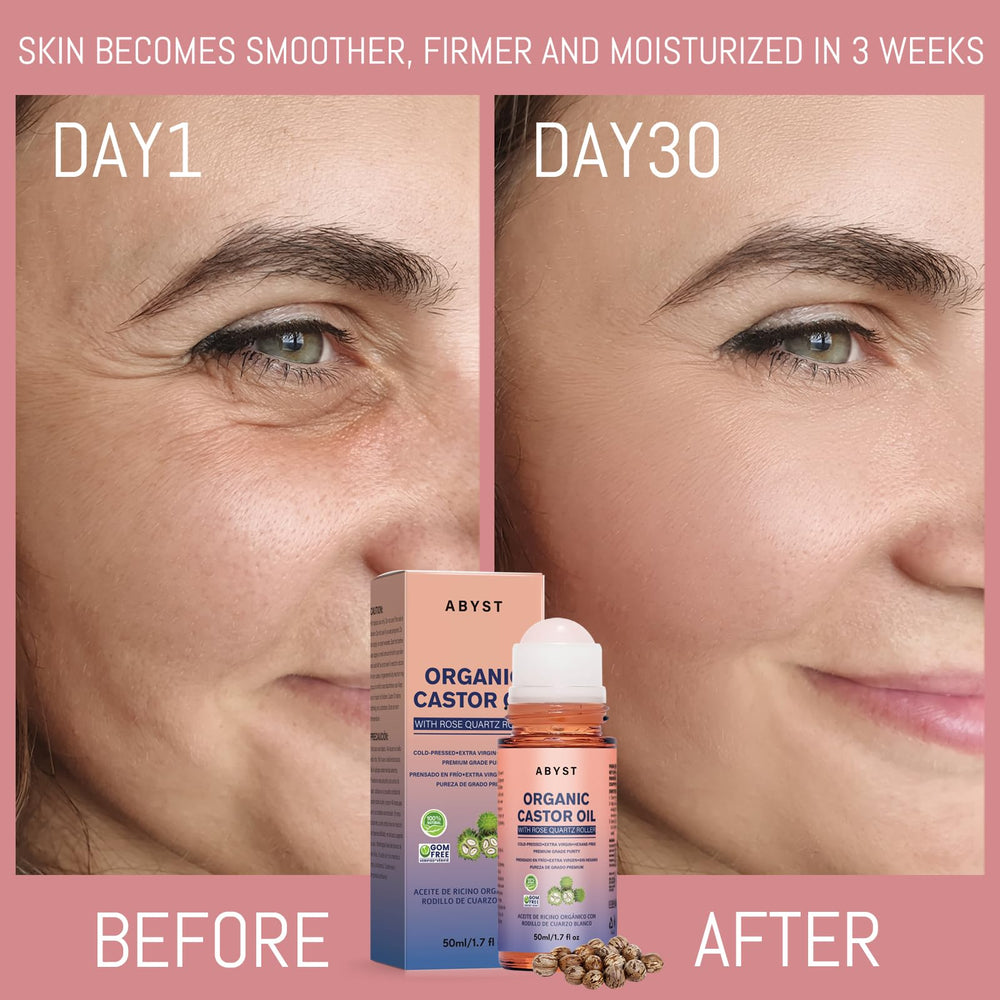 ABYST cuticles and dry skin hydration with a light roll-on.