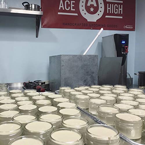 Ace High Pomade small-batch packaging communicates premium USA-made quality.