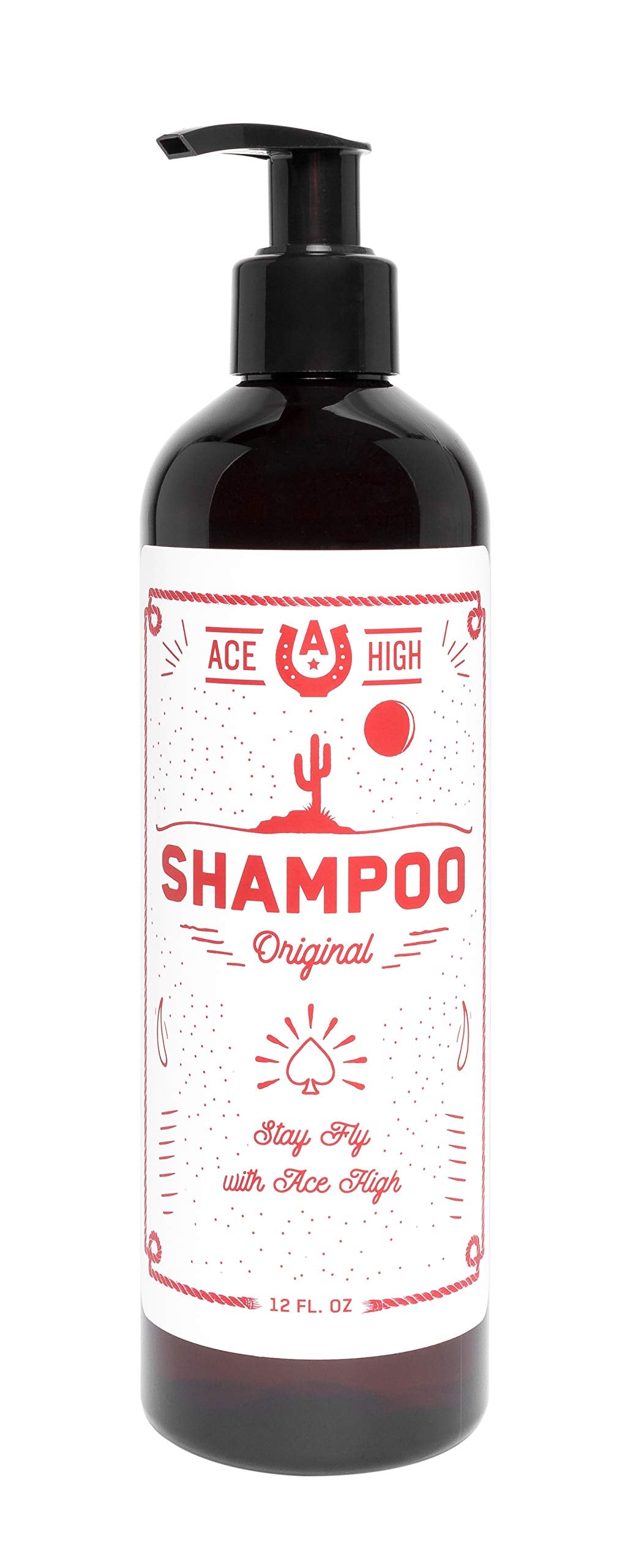 Ace High Shampoo deep cleaning image showing a thorough cleanse without drying
