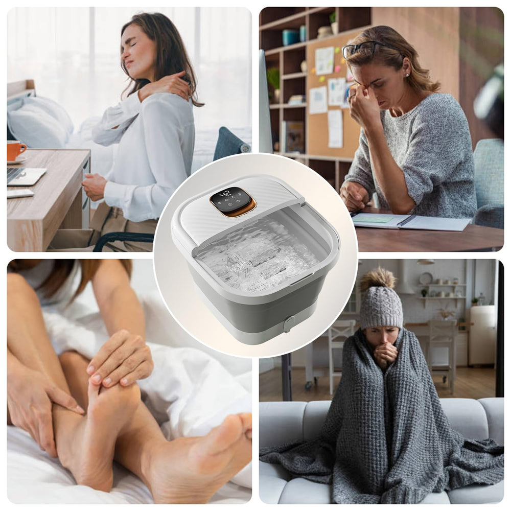 ACKLEAP foot spa suitable for home or office relaxation moments.