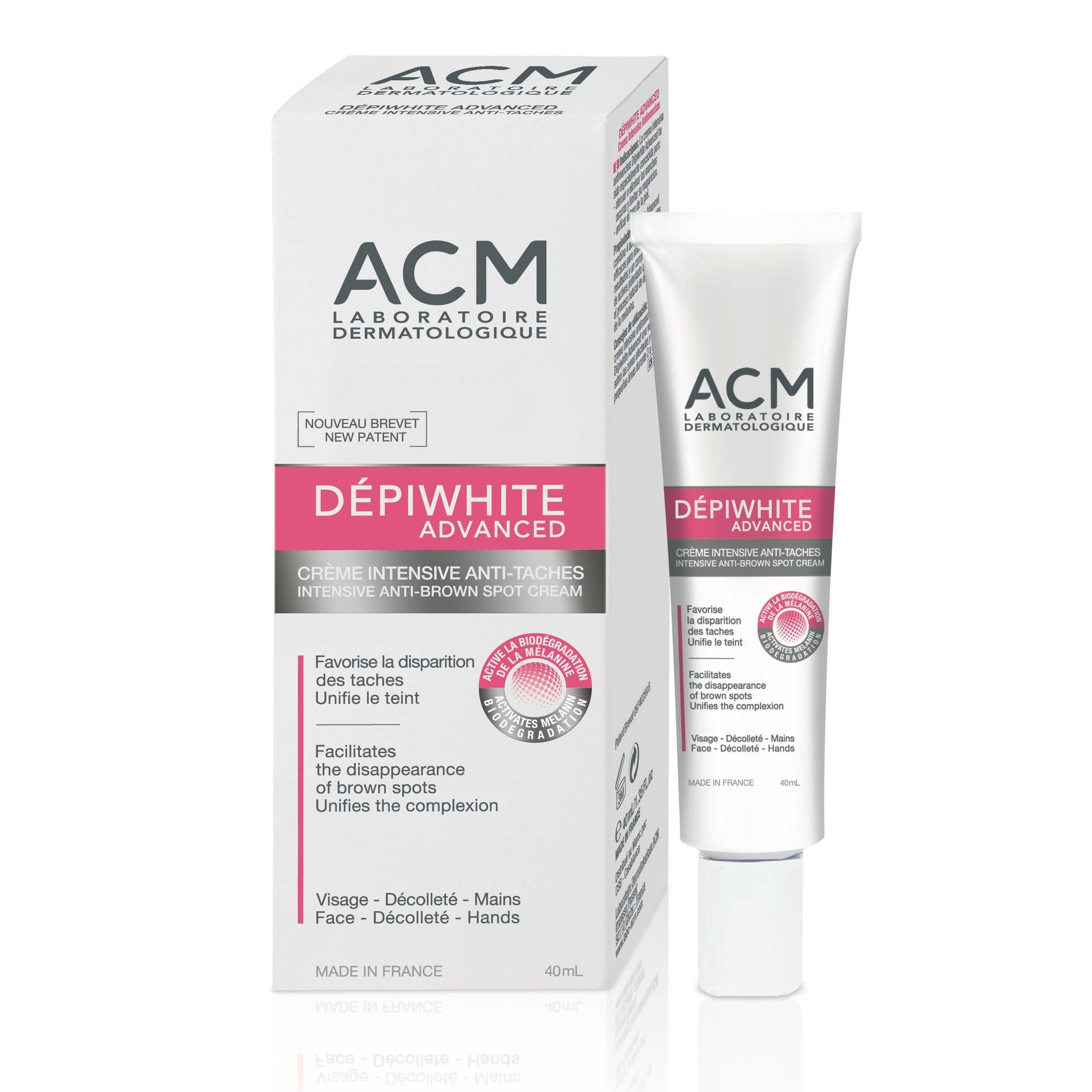 ACM Depiwhite advanced cream jar for even skin tone and spot reduction