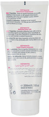 Applying ACM Depiwhite on inner arm demonstrates creamy texture absorbing easily.