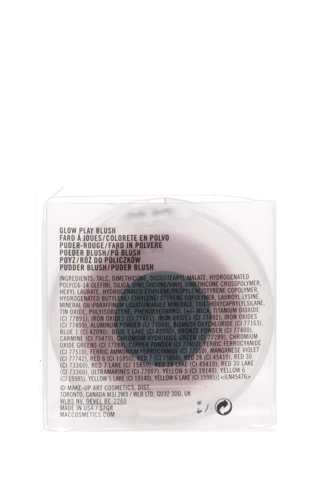 ACM MAC Glow Play Blush Grand natural flush on skin
