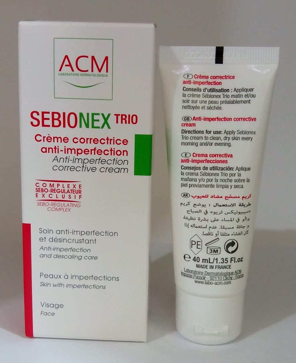 ACM Sebionex Trio on counter for quick morning touch-ups