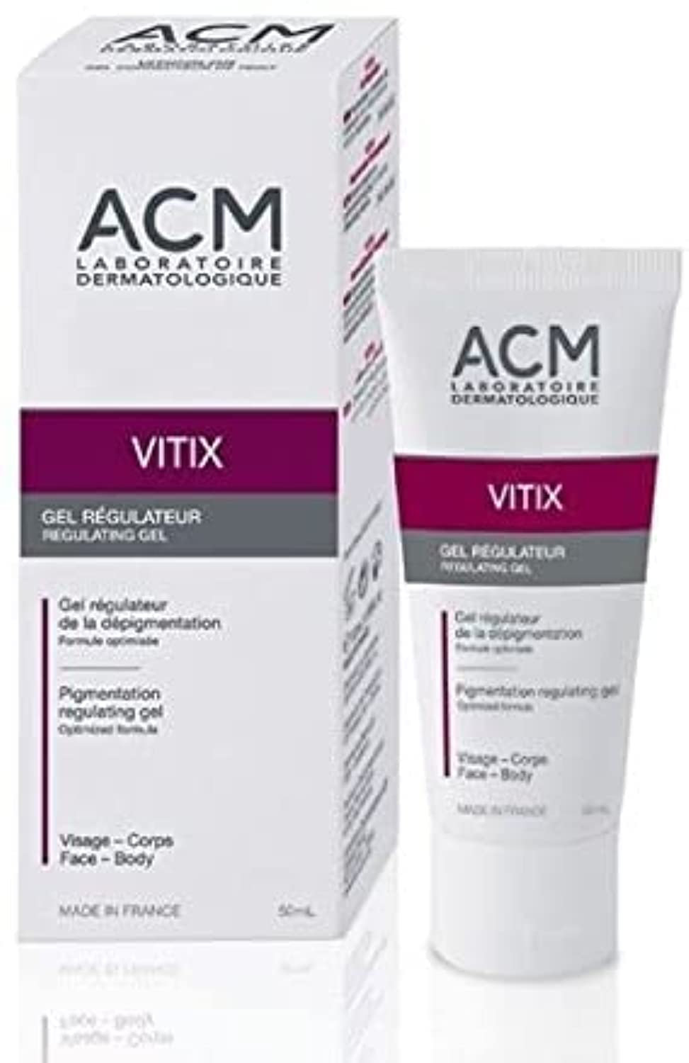 ACM Vitix Gel bottle for precise application and even coverage.