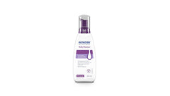 Acnecide Daily Cleanser foaming close-up showing creamy lather for daily cleansing.