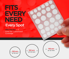 AcneEase patch stays put during daily movement for comfort.