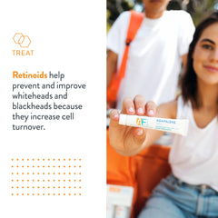 Oil-free, fragrance-free formula suitable for sensitive, oily skin