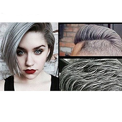 Cosplay look with Acomler gray wax for parties