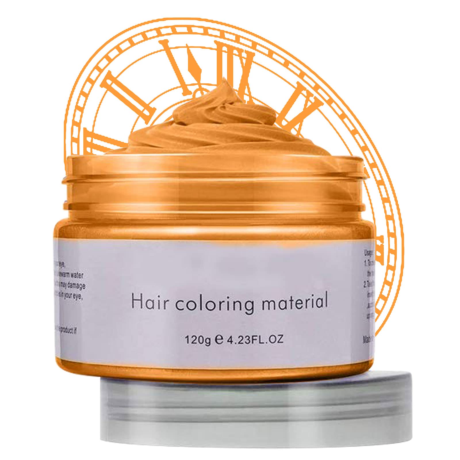 Acomler hair color wax gold packaging shows ready-to-use color.