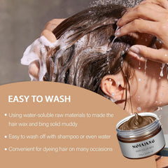 Acomler hair color wax for party and cosplay transformations.