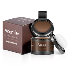Acomler hairline shadow powder creates a subtle, natural hairline fill.