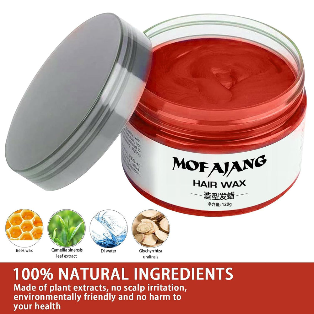 Acomler washable hair color wax for kids and adults with temporary color.