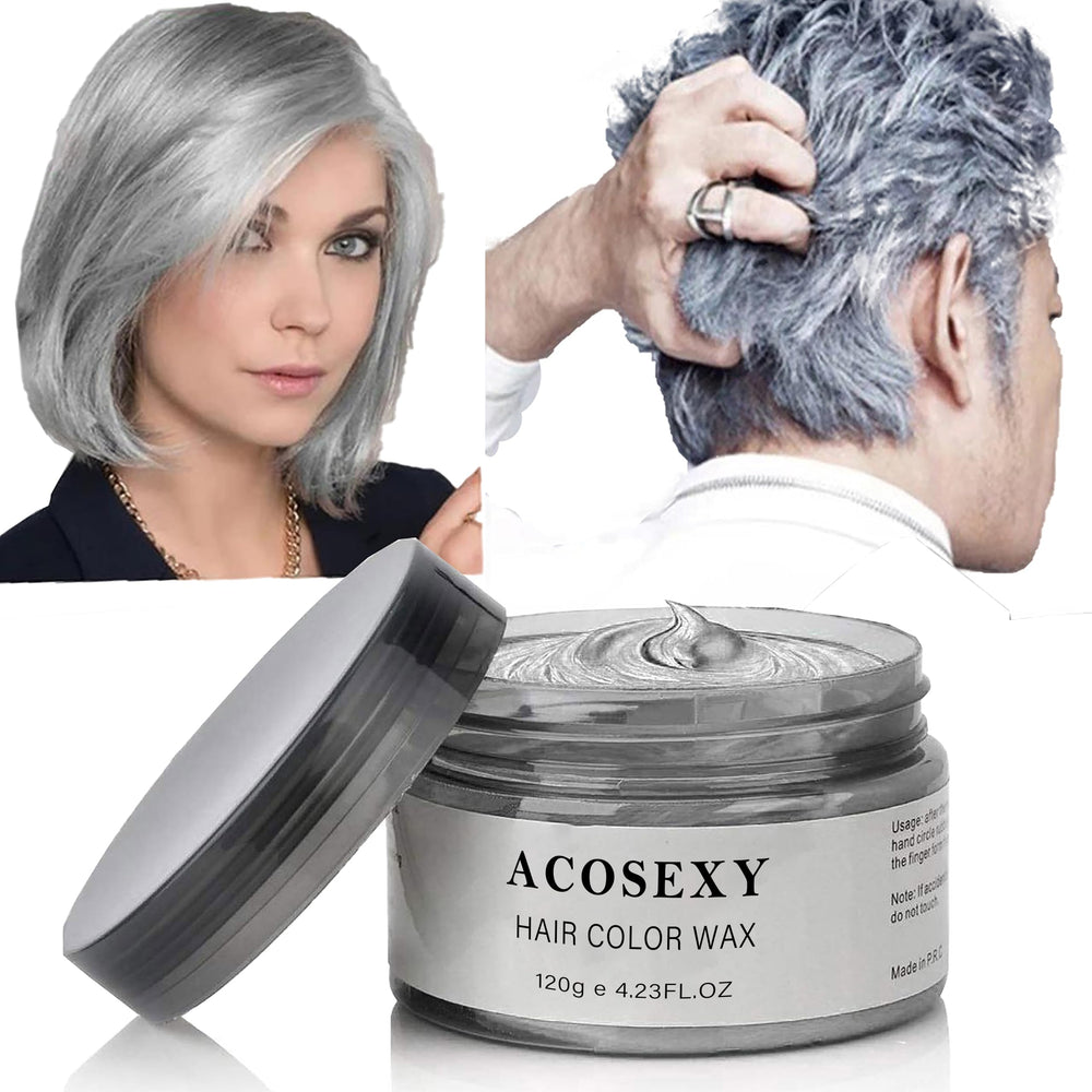 Acosexy hair wax application brush for easy color control