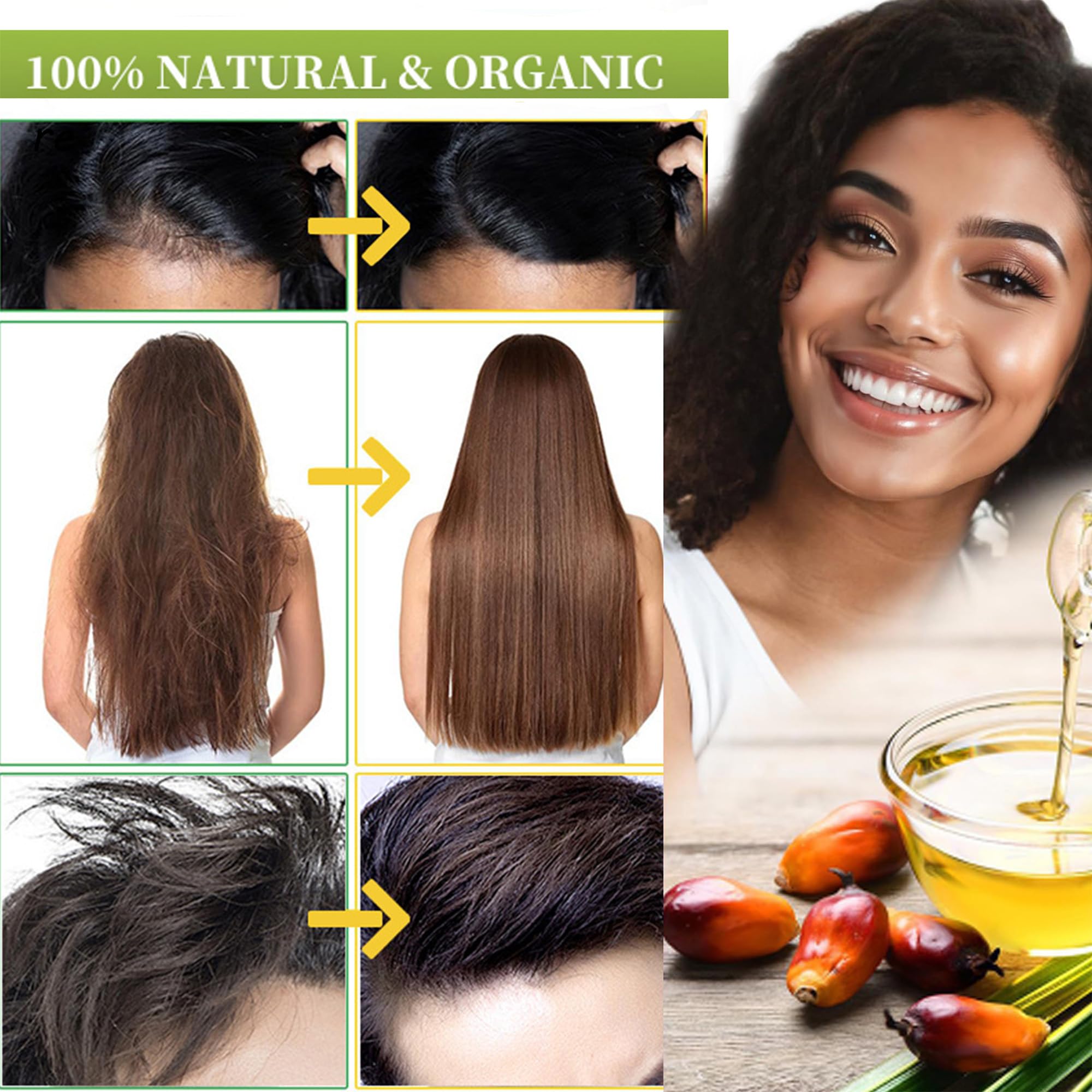 Acrobious Batana Oil moisture lock keeps hair hydrated and lustrous