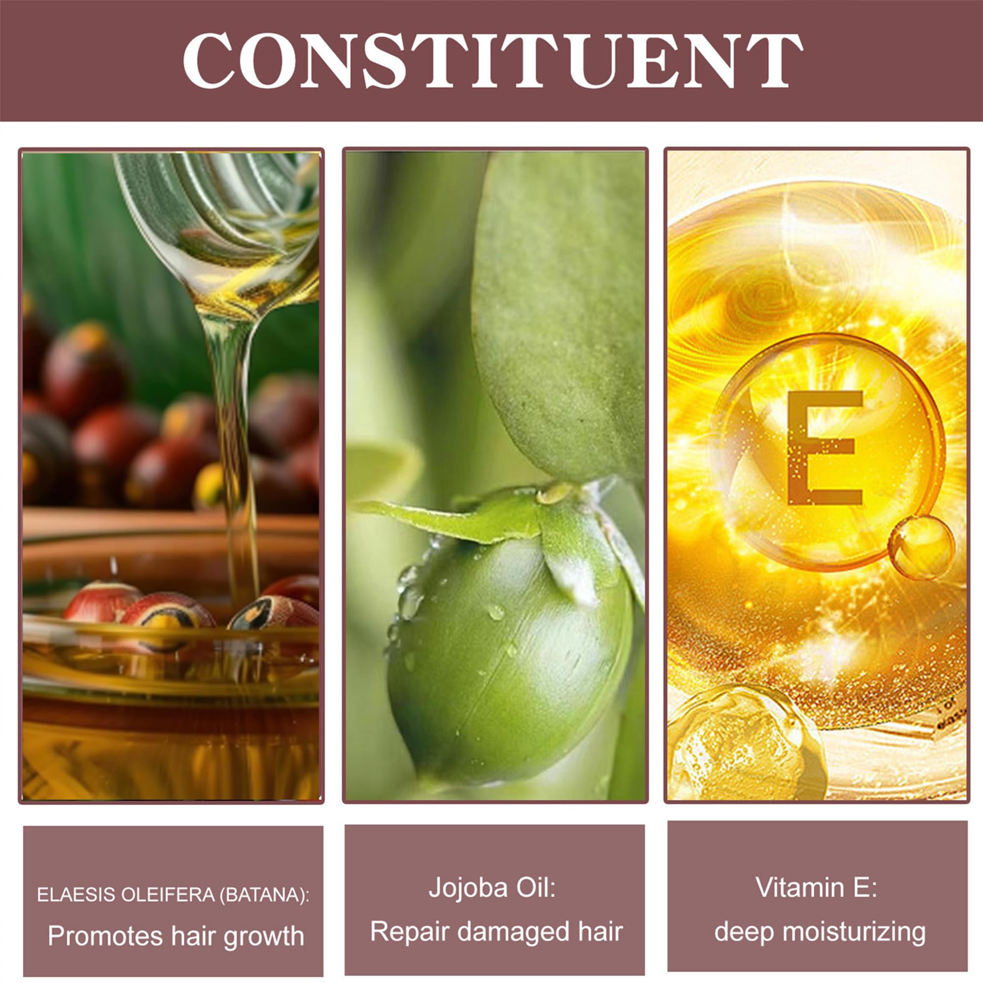 Acrobious Batana Oil natural Honduras ingredients highlighted in clean packaging