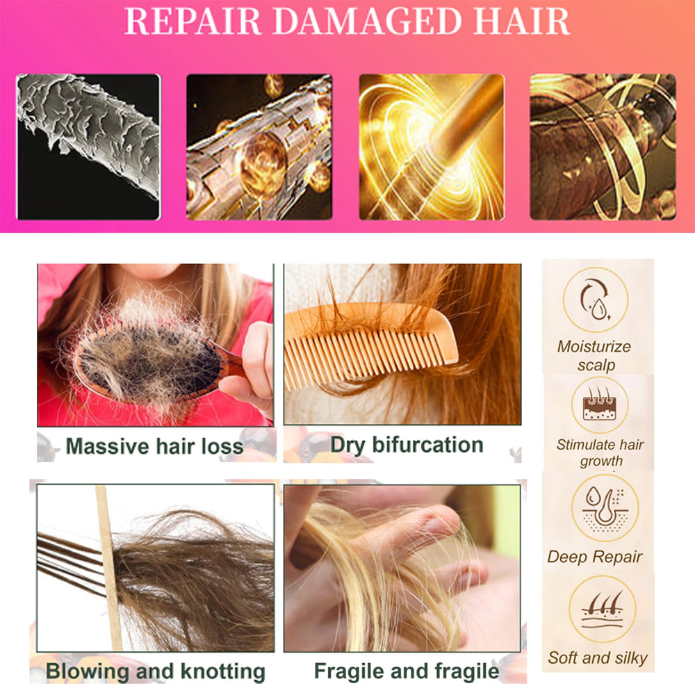 Acrobious Batana Oil scalp balance shows how to apply post-wash for scalp care