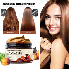 Acrobious Batana Oil vitamin E and A nourishment for healthy scalp and shine
