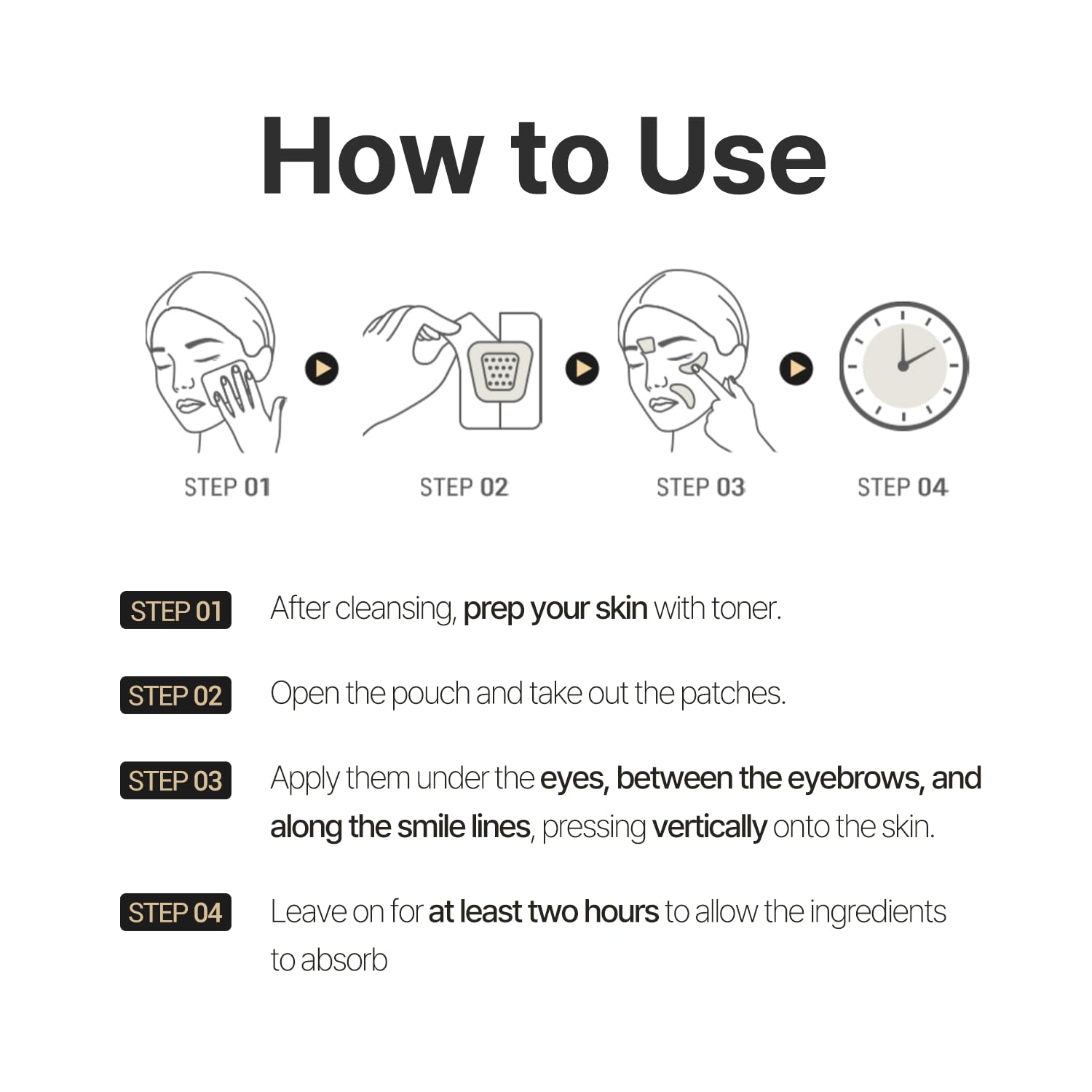 Acropass soft material adheres gently to facial skin