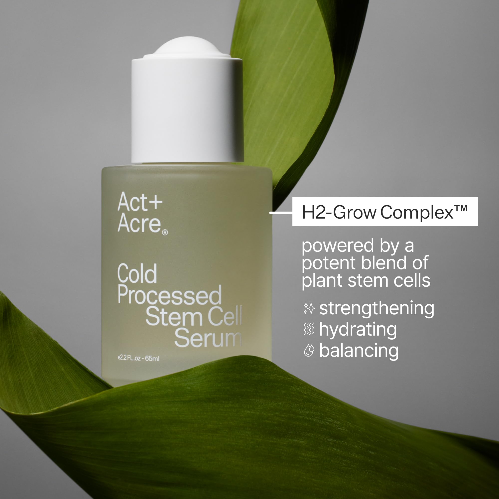 ACT+ ACRE lineup hints at healthier-looking hair over time.