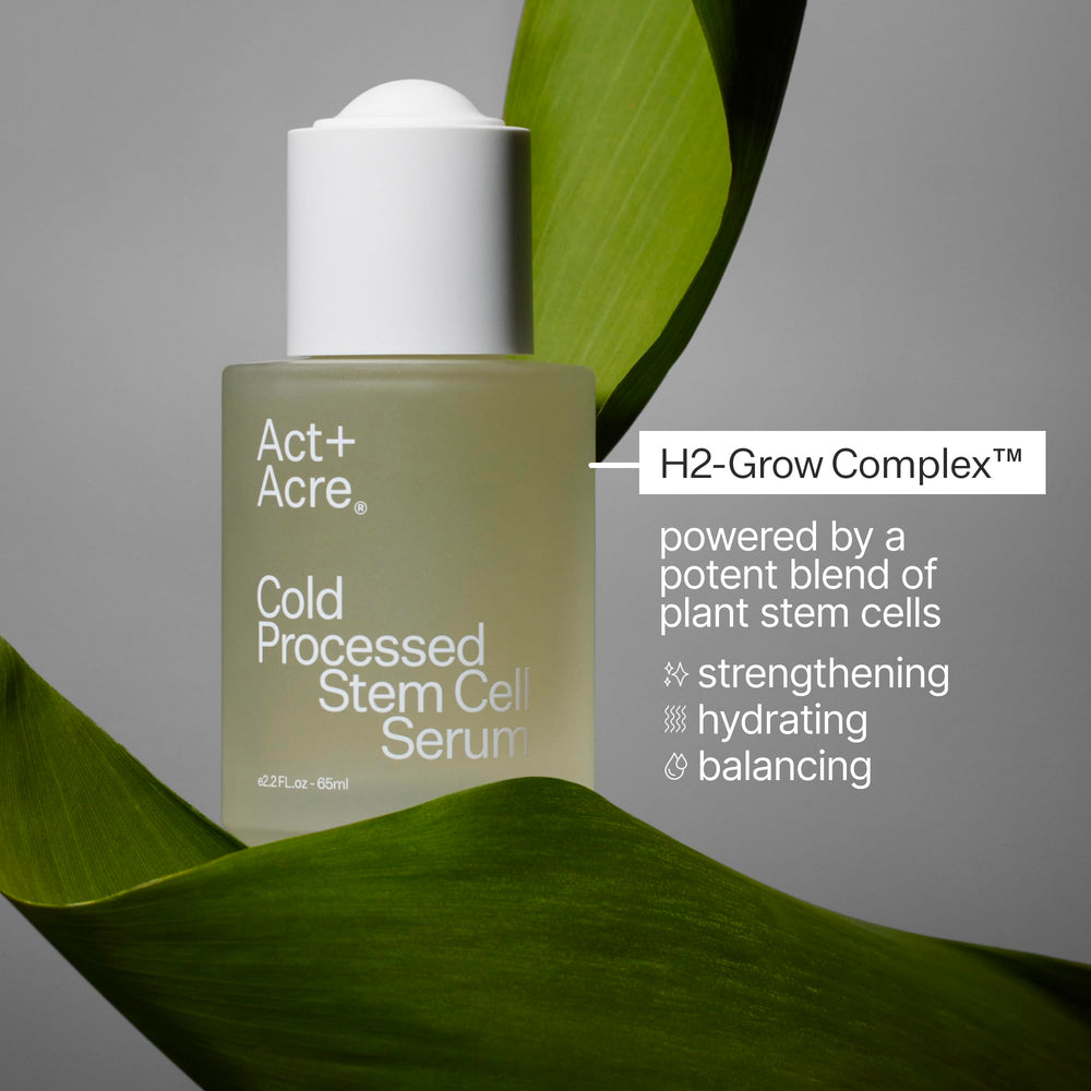 ACT+ ACRE lineup hints at healthier-looking hair over time.