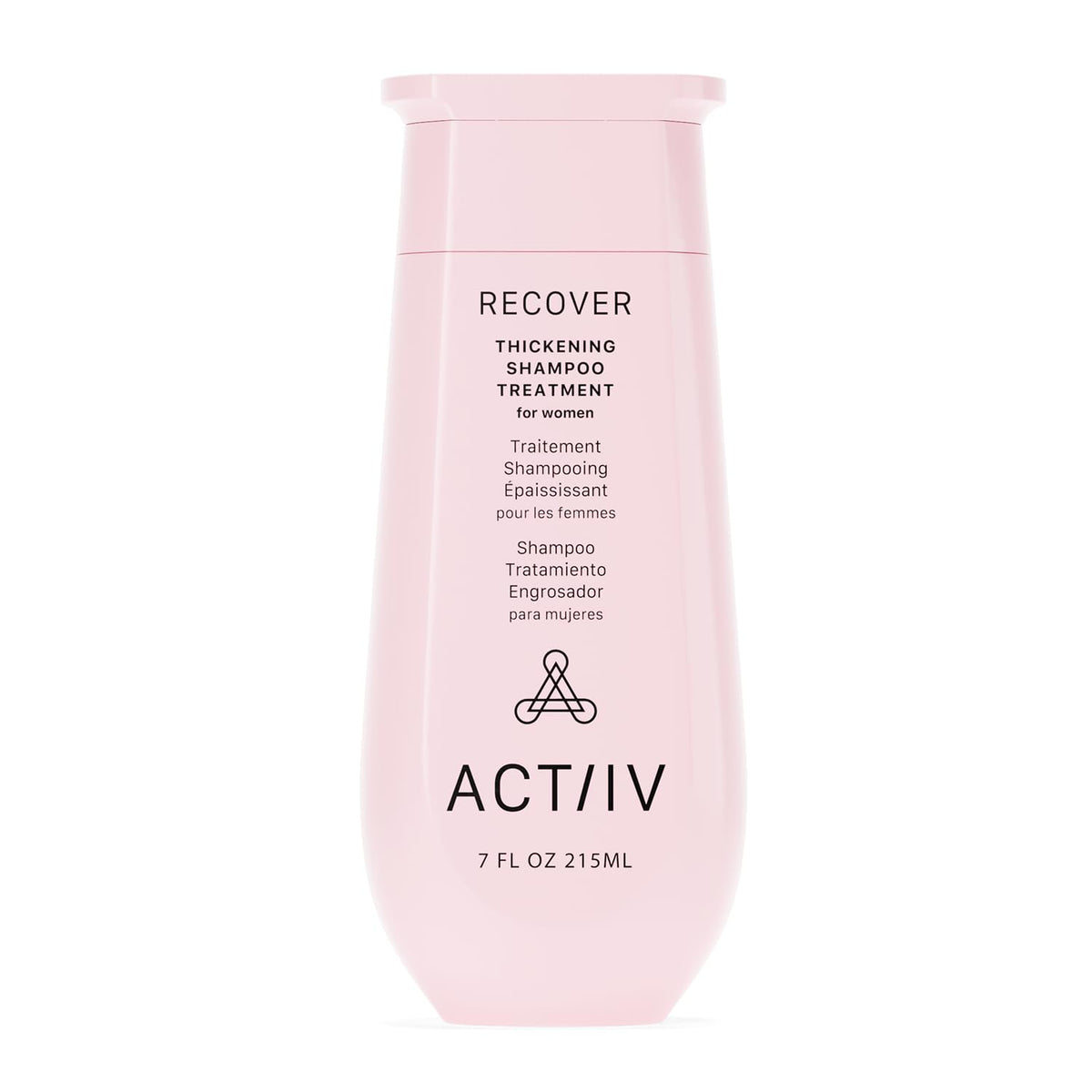 ACTIIV Recover thickening shampoo bottle front view for fuller-looking hair.