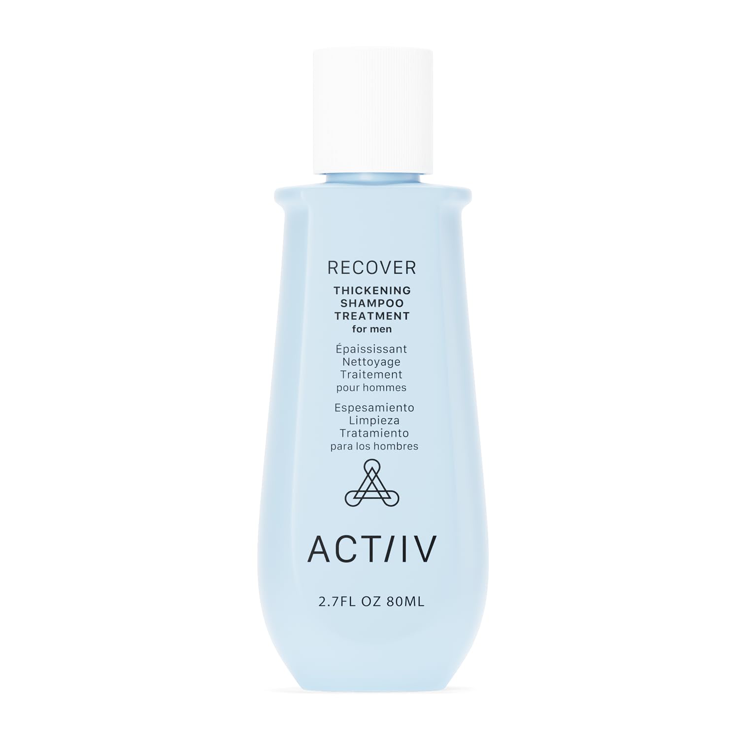 ACTIIV Recover thickening shampoo bottle for daily scalp care.