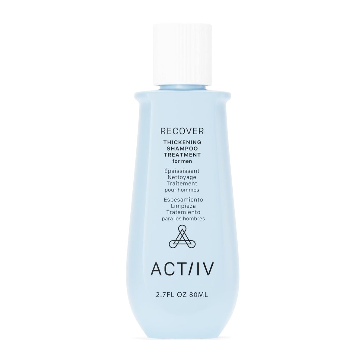 ACTIIV Recover thickening shampoo bottle for daily scalp care.