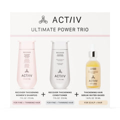 ACTIIV Ultimate Power Trio conditioner tube ready to detangle and smooth hair