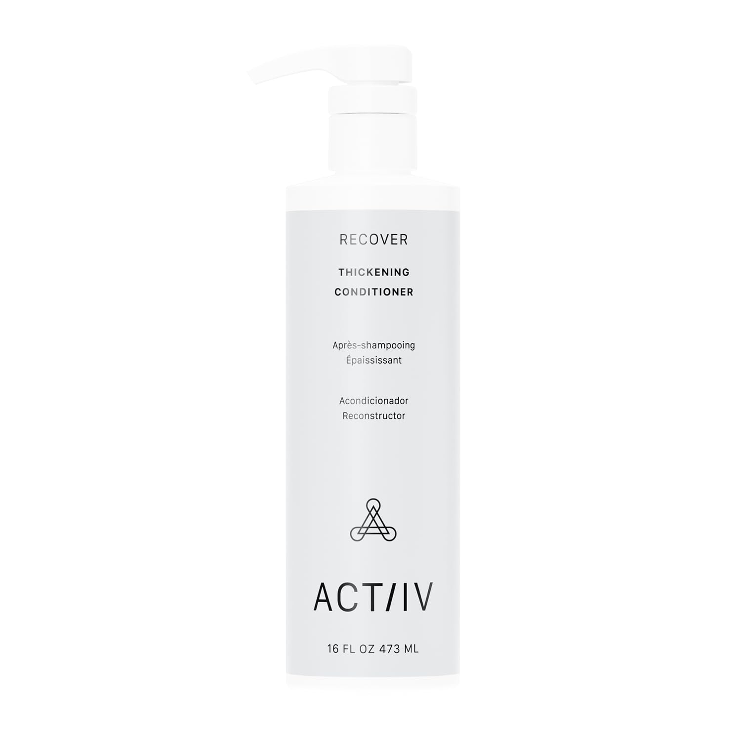 ACTIIV Recover Thickening Conditioner bottle front view shows hydrating formula