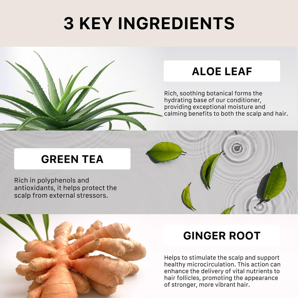 ACTIIV Recover Thickening Conditioner plant-based ingredients overview