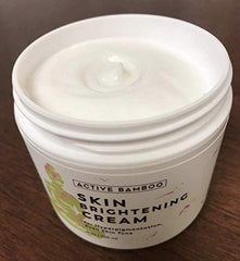 Active Bamboo cream applied to skin for daily hydration and glow