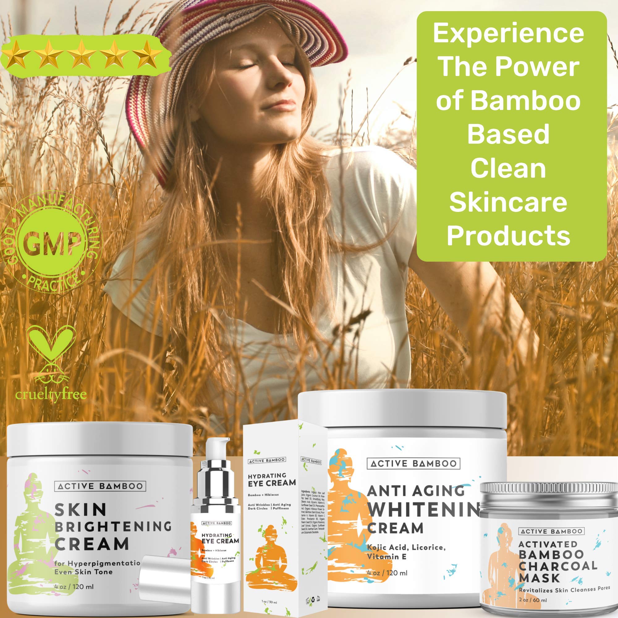 Active Bamboo bamboo extract close-up highlighting gentle skin conditioning