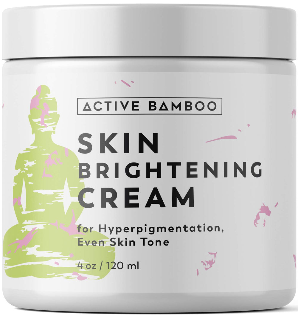 Active Bamboo dark spot corrector jar for even skin tone and radiance