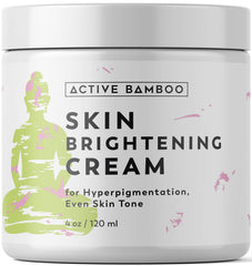 Active Bamboo dark spot corrector jar for even skin tone and radiance