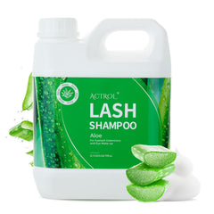 ACTROL Eyelash Extension Cleanser 2L bottle for salon-grade storage and easy dispensing.