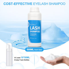 ACTROL Eyelash Shampoo two-layer cap protection during transport