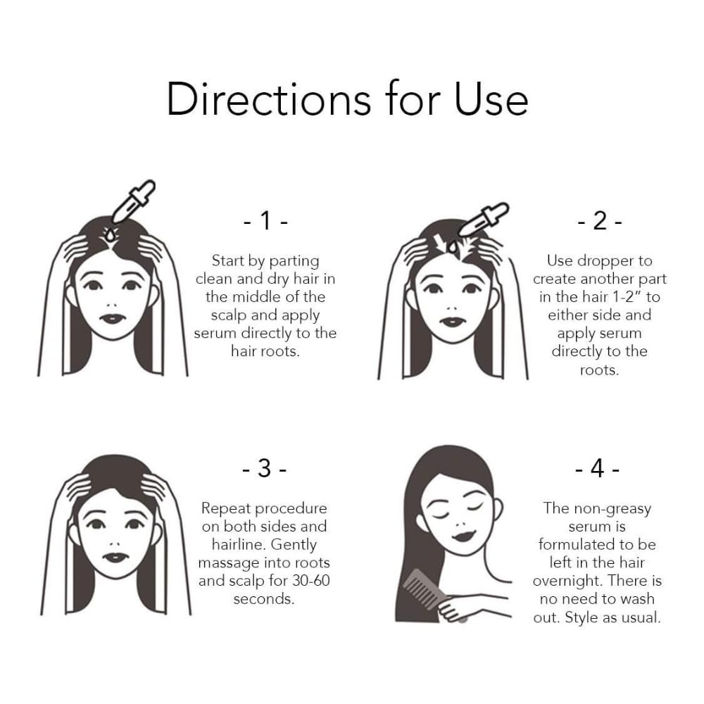 Actsyl-3 hair growth serum ingredients Capixyl and Biotin highlighted.